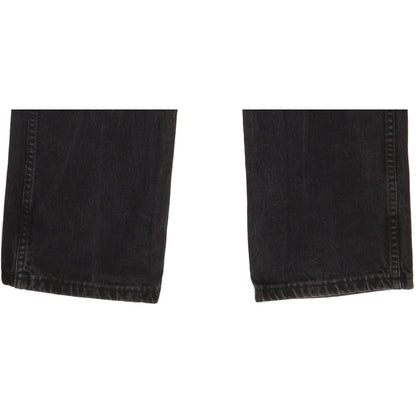 Wrangler Alaska Men Black Straight Regular Jeans W34 L31
