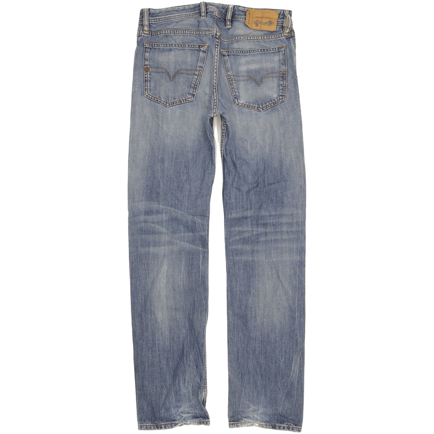 Diesel Waykee Men Blue Straight Regular Jeans W29 L33