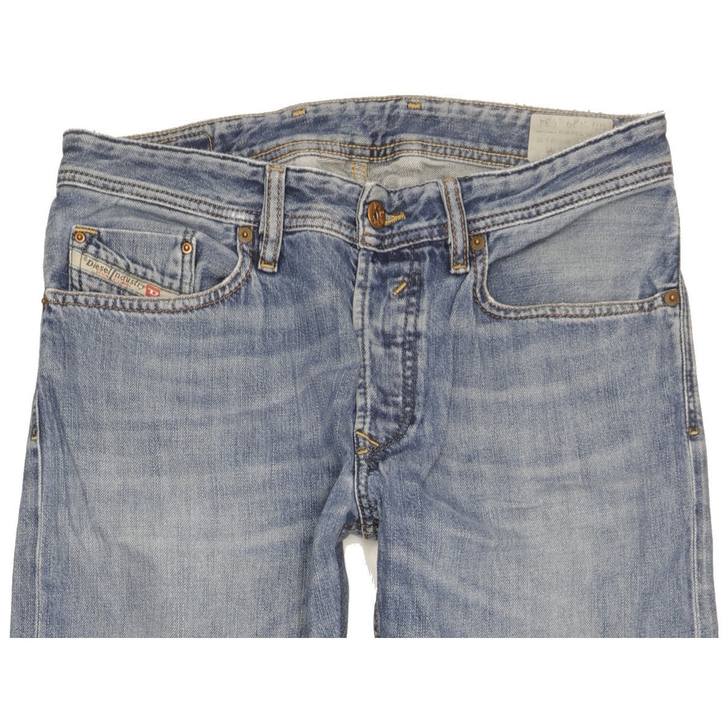 Diesel Waykee Men Blue Straight Regular Jeans W29 L33