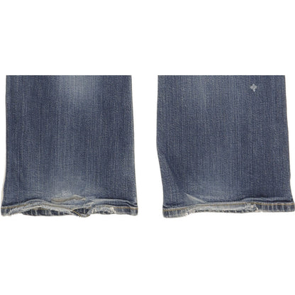 Diesel Zathan Men Blue Bootcut Regular Stretch Jeans W32 L31