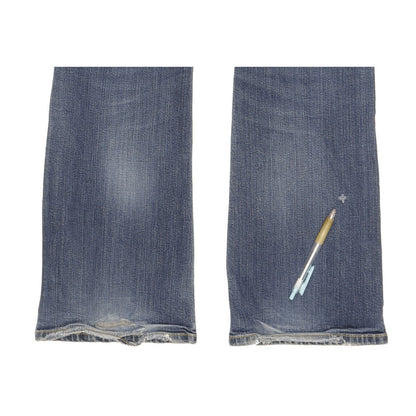 Diesel Zathan Men Blue Bootcut Regular Stretch Jeans W32 L31