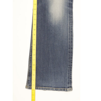 Diesel Zathan Men Blue Bootcut Regular Stretch Jeans W32 L31