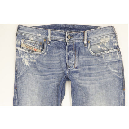Diesel Zathan Men Blue Bootcut Regular Jeans W31 L34