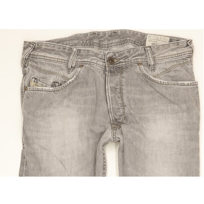 Diesel Iakop Men Grey Straight Regular Jeans W31 L34