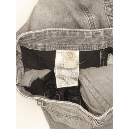 Diesel Iakop Men Grey Straight Regular Jeans W31 L34