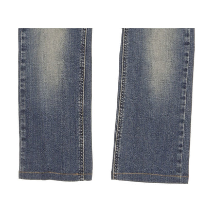 Diesel Keate Women Blue Straight Slim Stretch Jeans W28 L26