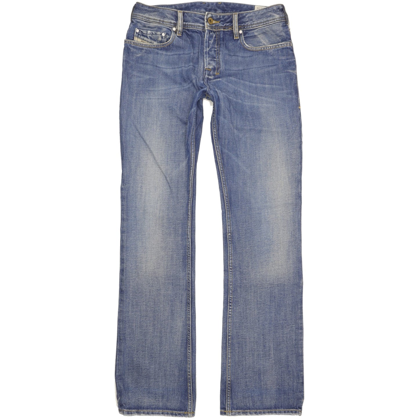 Diesel Zatiny Men Blue Bootcut Regular Jeans W31 L34