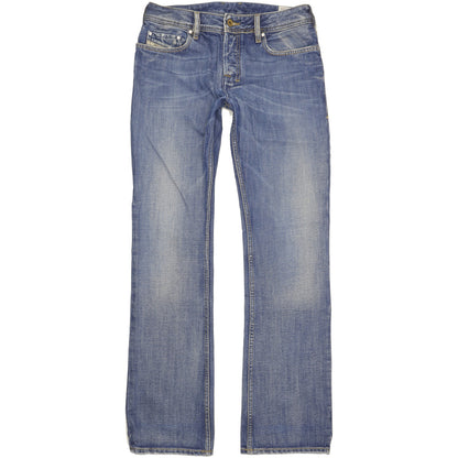 Diesel Zatiny Men Blue Bootcut Regular Jeans W31 L34