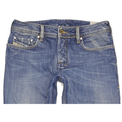 Diesel Zatiny Men Blue Bootcut Regular Jeans W31 L34