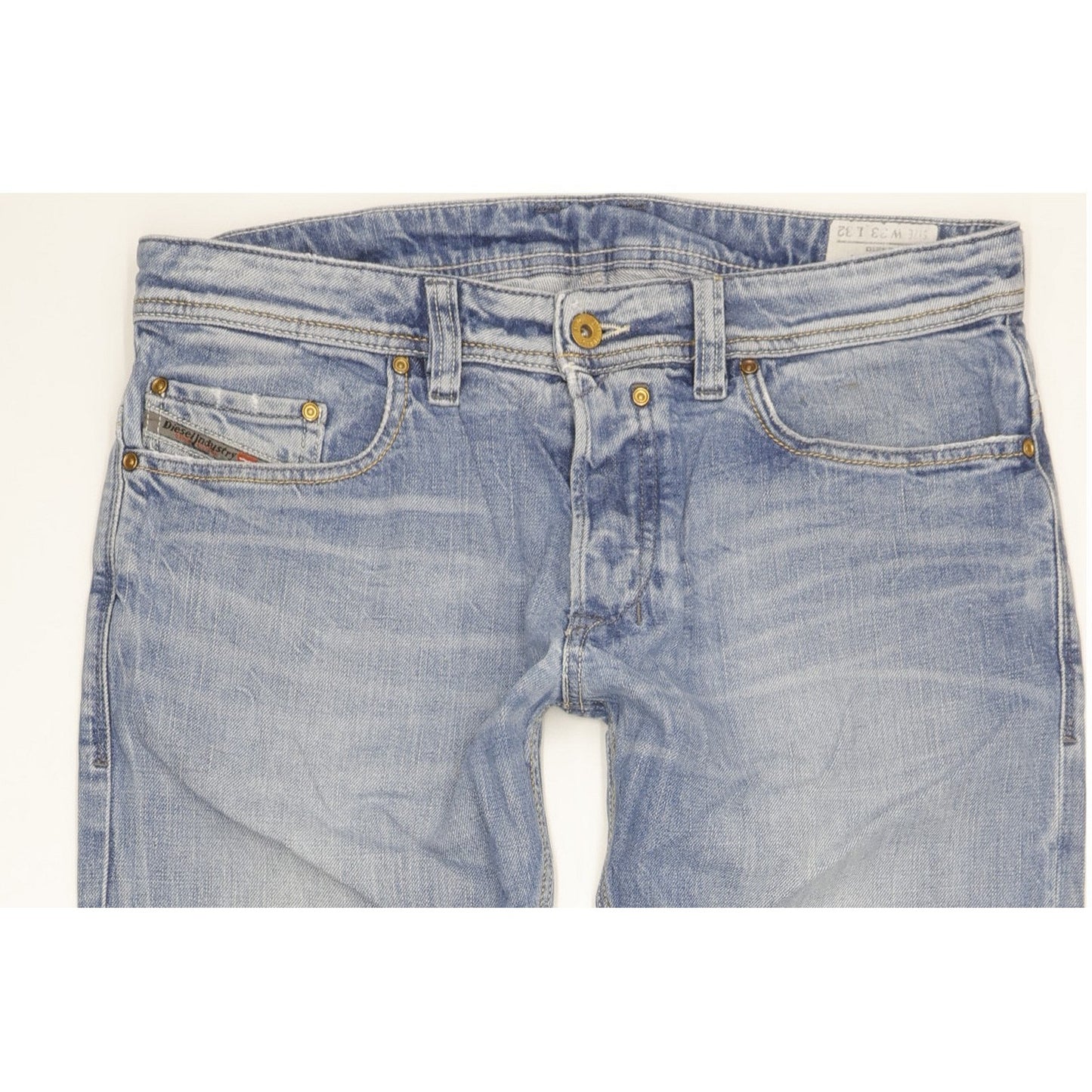 Diesel Safado Men Blue Straight Regular Stretch Jeans W33 L32