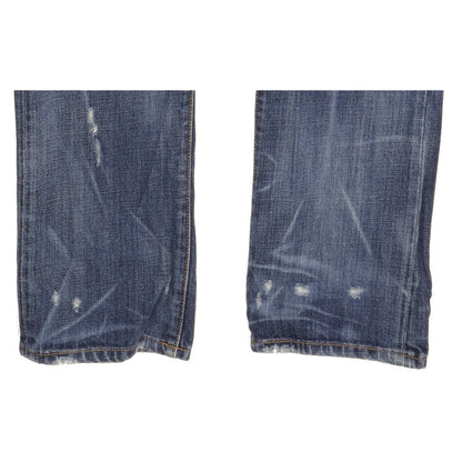 Replay Men Blue Straight Slim Jeans W31 L32