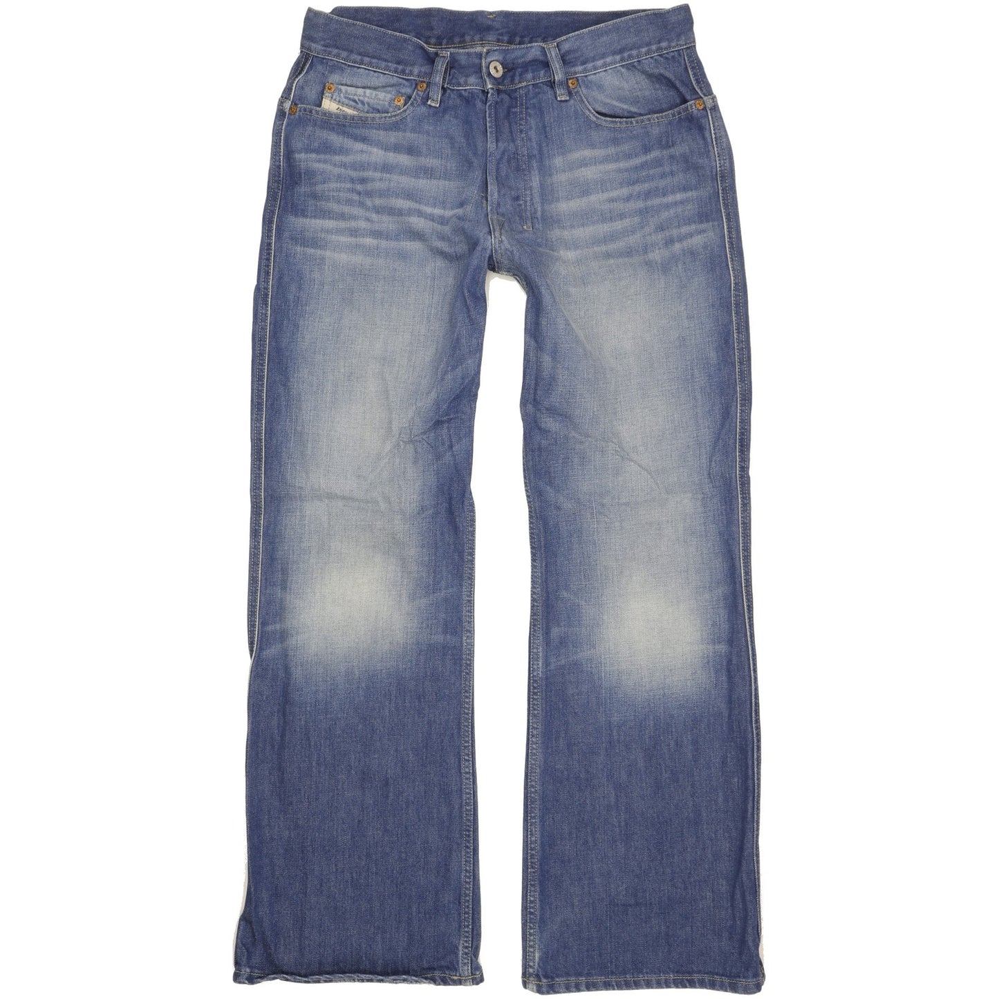 Diesel Ravix Men Blue Bootcut Regular Jeans W34 L31