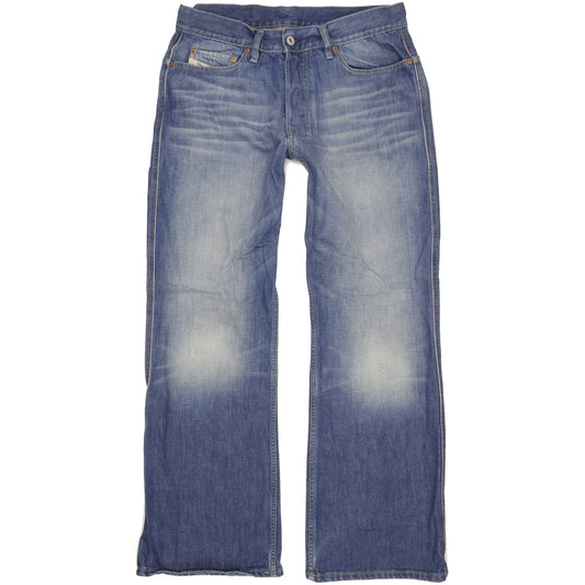 Diesel Ravix Men Blue Bootcut Regular Jeans W34 L31
