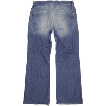 Diesel Ravix Men Blue Bootcut Regular Jeans W34 L31