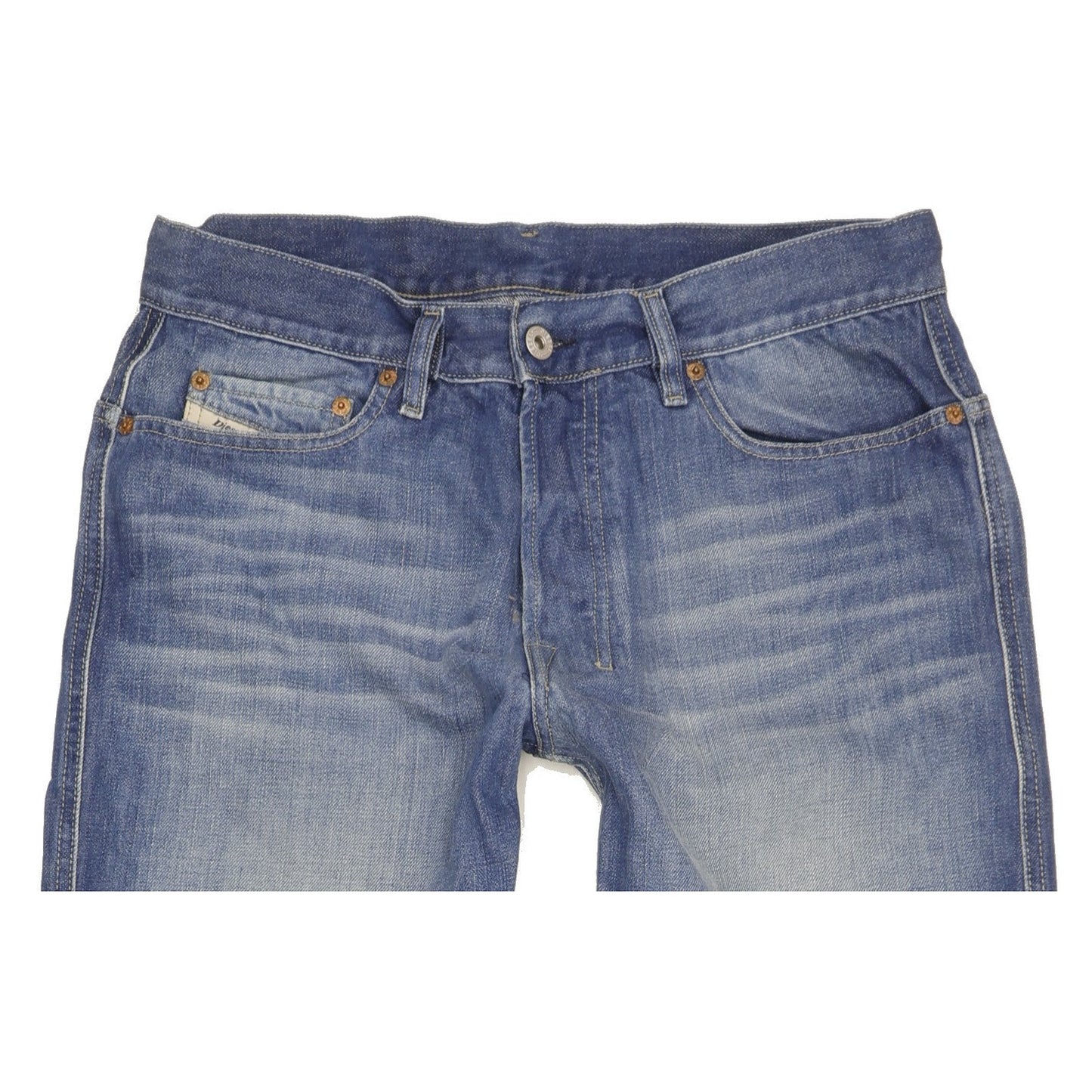 Diesel Ravix Men Blue Bootcut Regular Jeans W34 L31