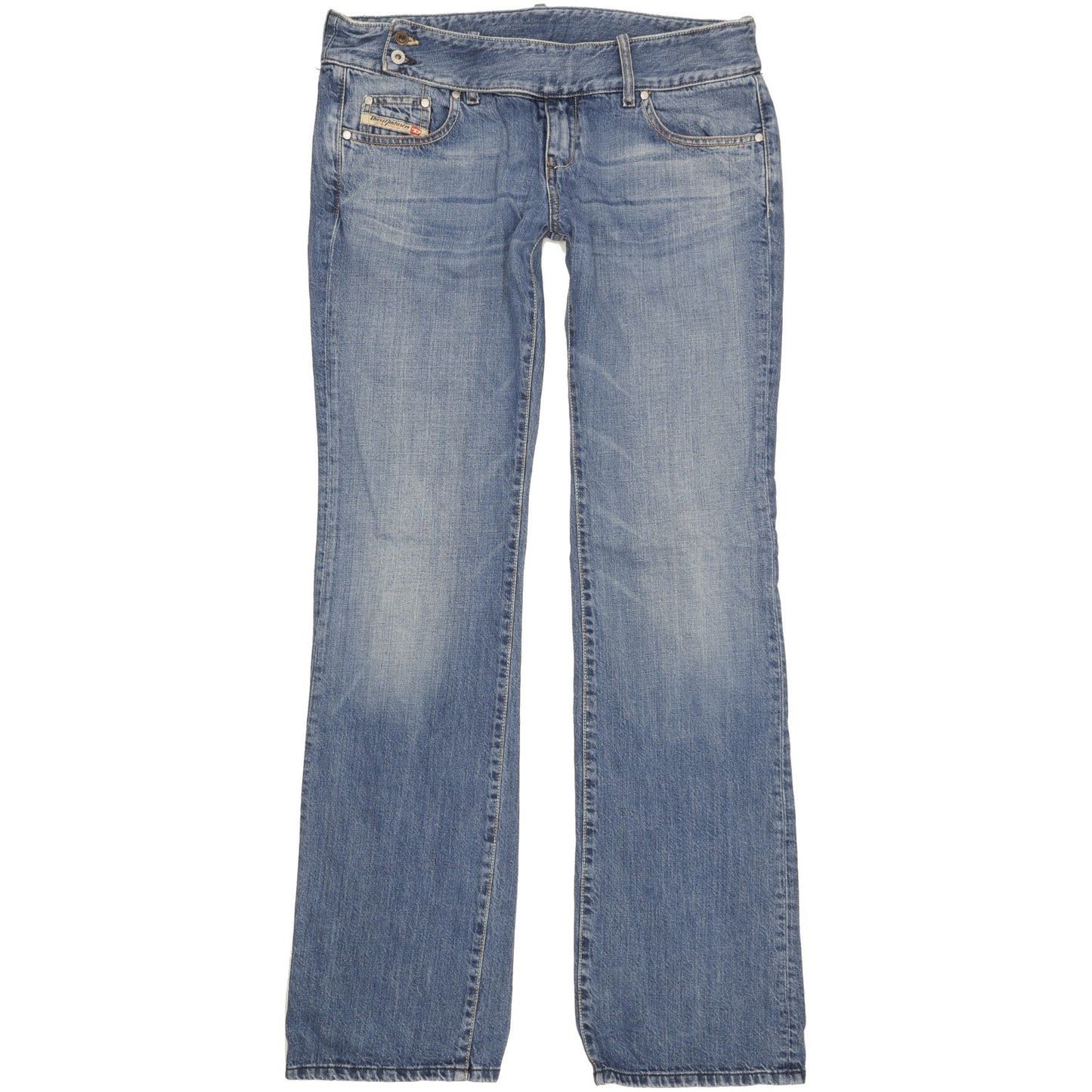Diesel Cherone Men Blue Bootcut Slim Jeans W31 L34
