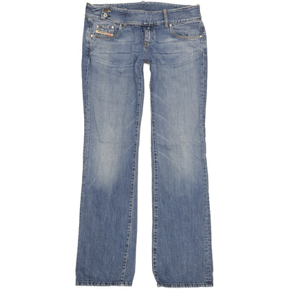 Diesel Cherone Men Blue Bootcut Slim Jeans W31 L34
