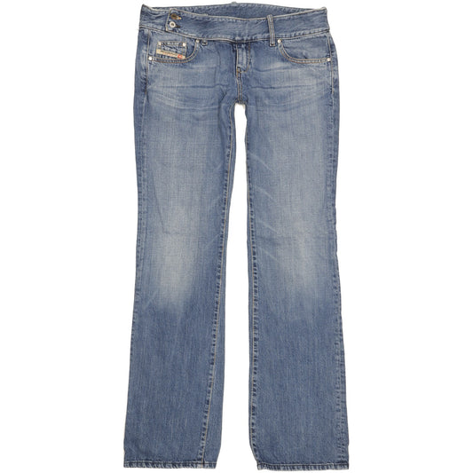 Diesel Cherone Men Blue Bootcut Slim Jeans W31 L34