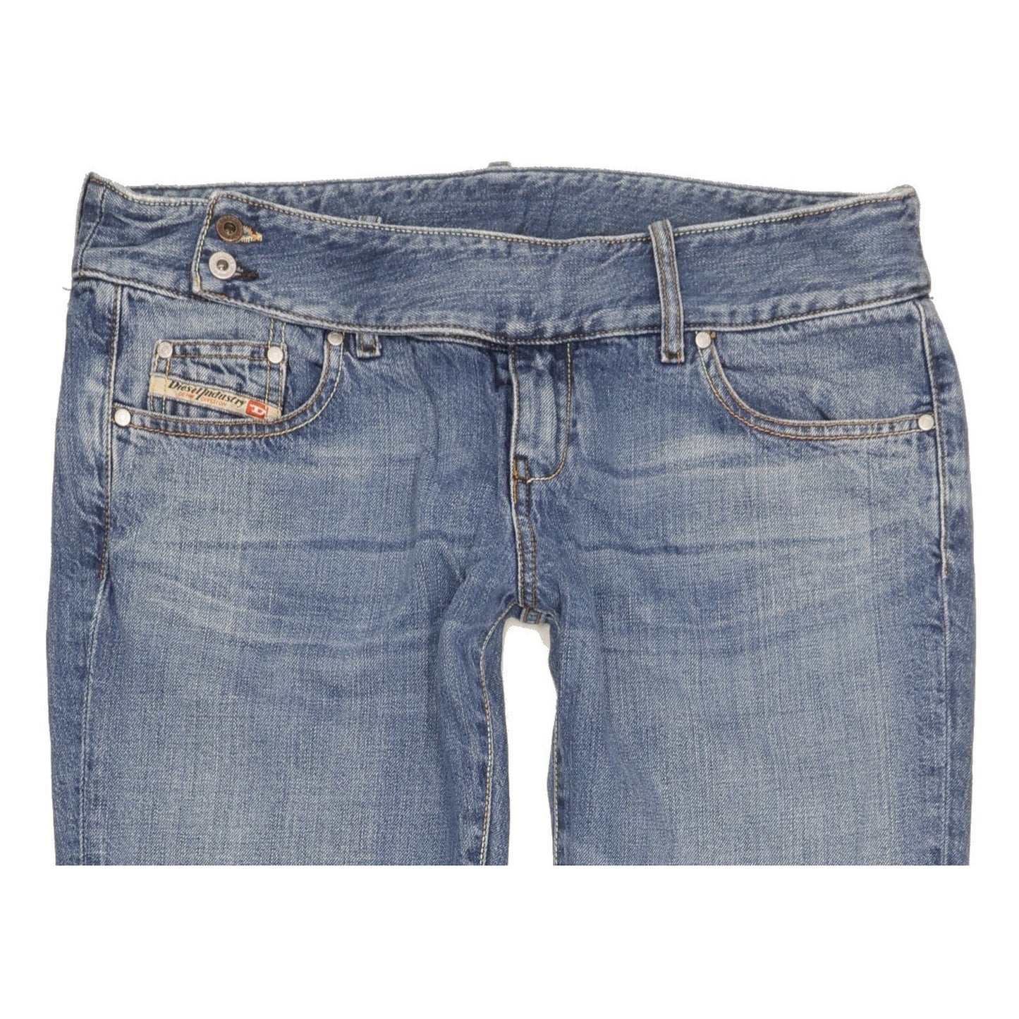 Diesel Cherone Men Blue Bootcut Slim Jeans W31 L34