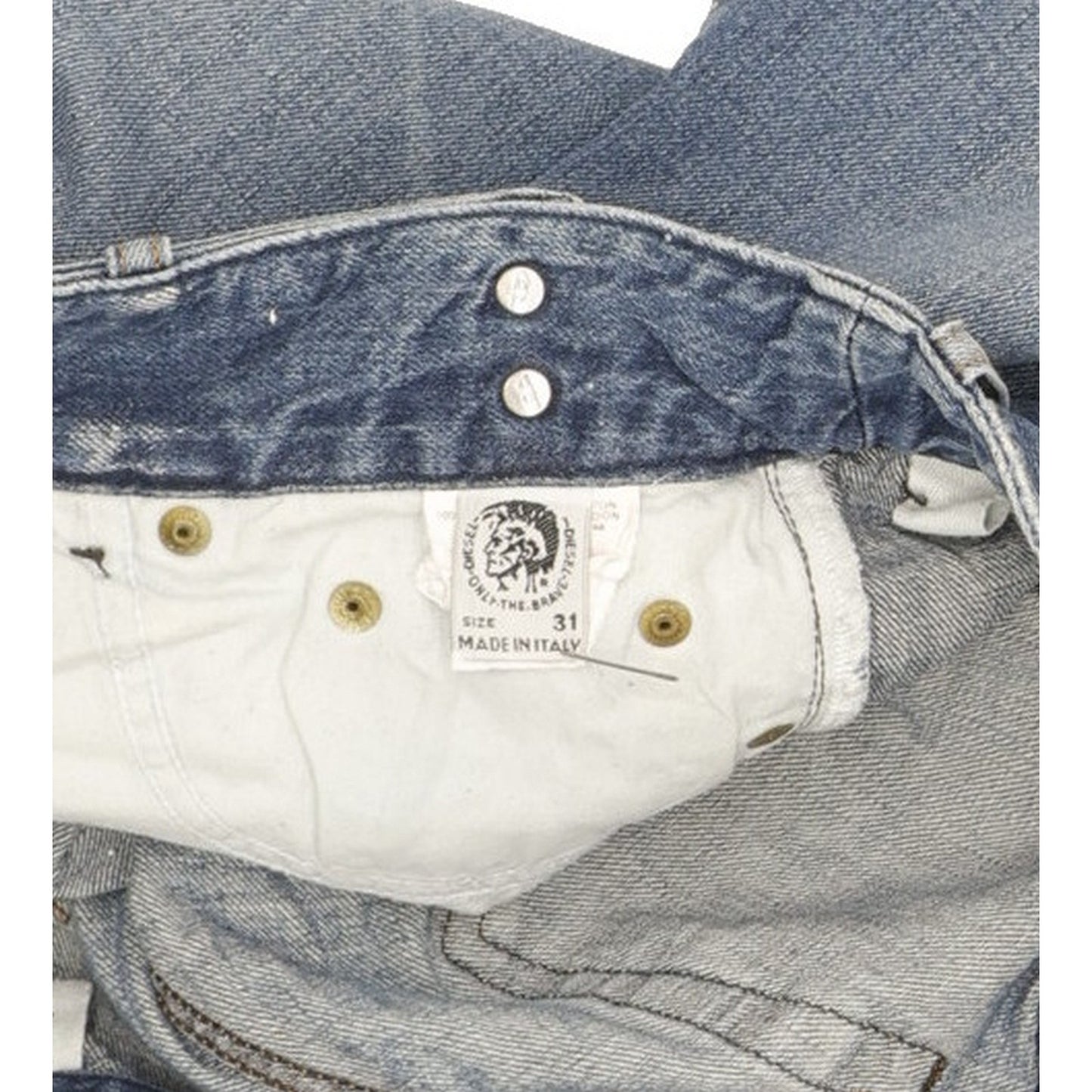 Diesel Cherone Men Blue Bootcut Slim Jeans W31 L34
