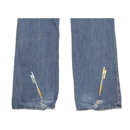 Diesel Cherone Men Blue Bootcut Slim Jeans W31 L34