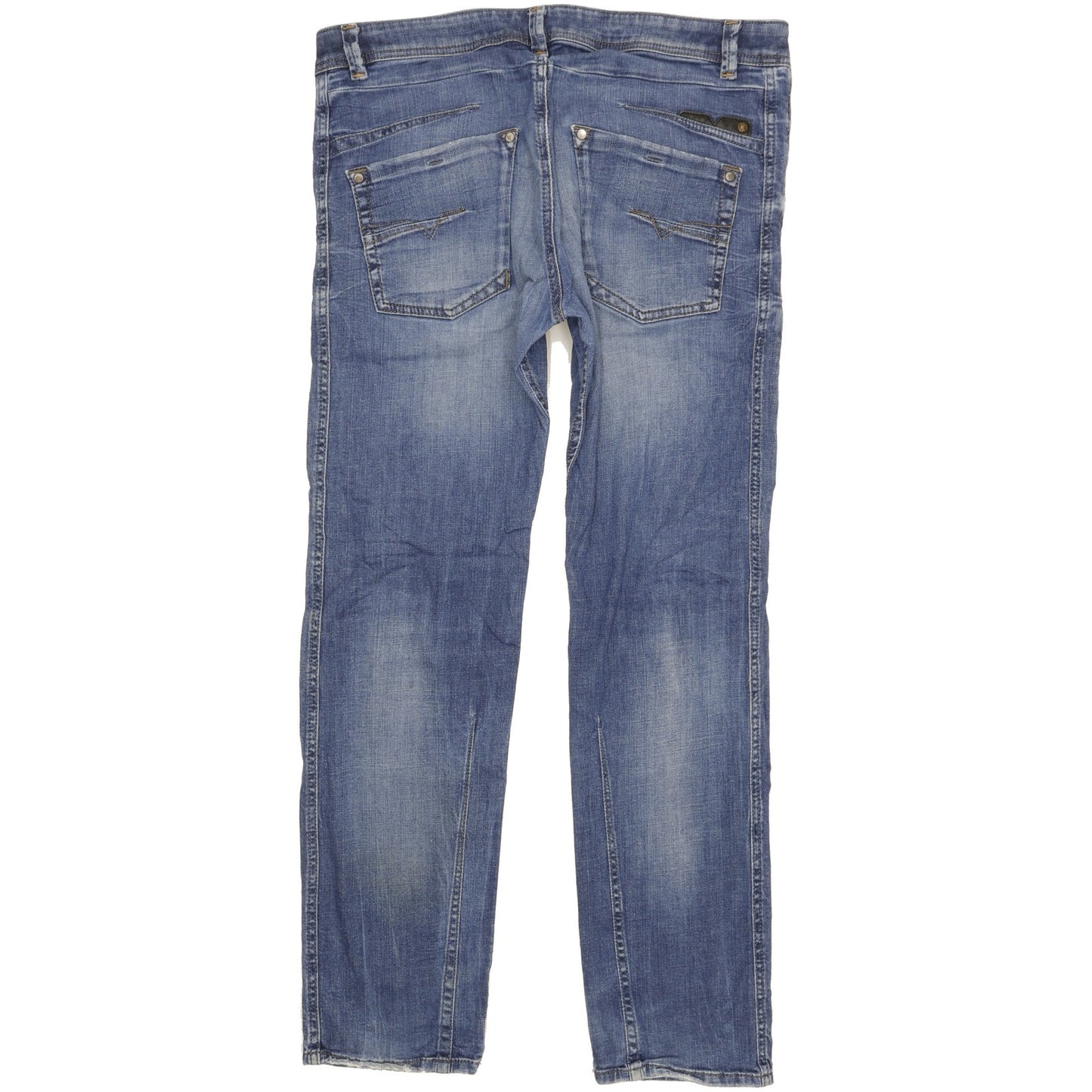 Diesel Darron Men Blue Straight Regular Stretch Jeans W34 L30