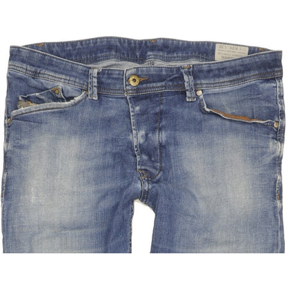 Diesel Darron Men Blue Straight Regular Stretch Jeans W34 L30