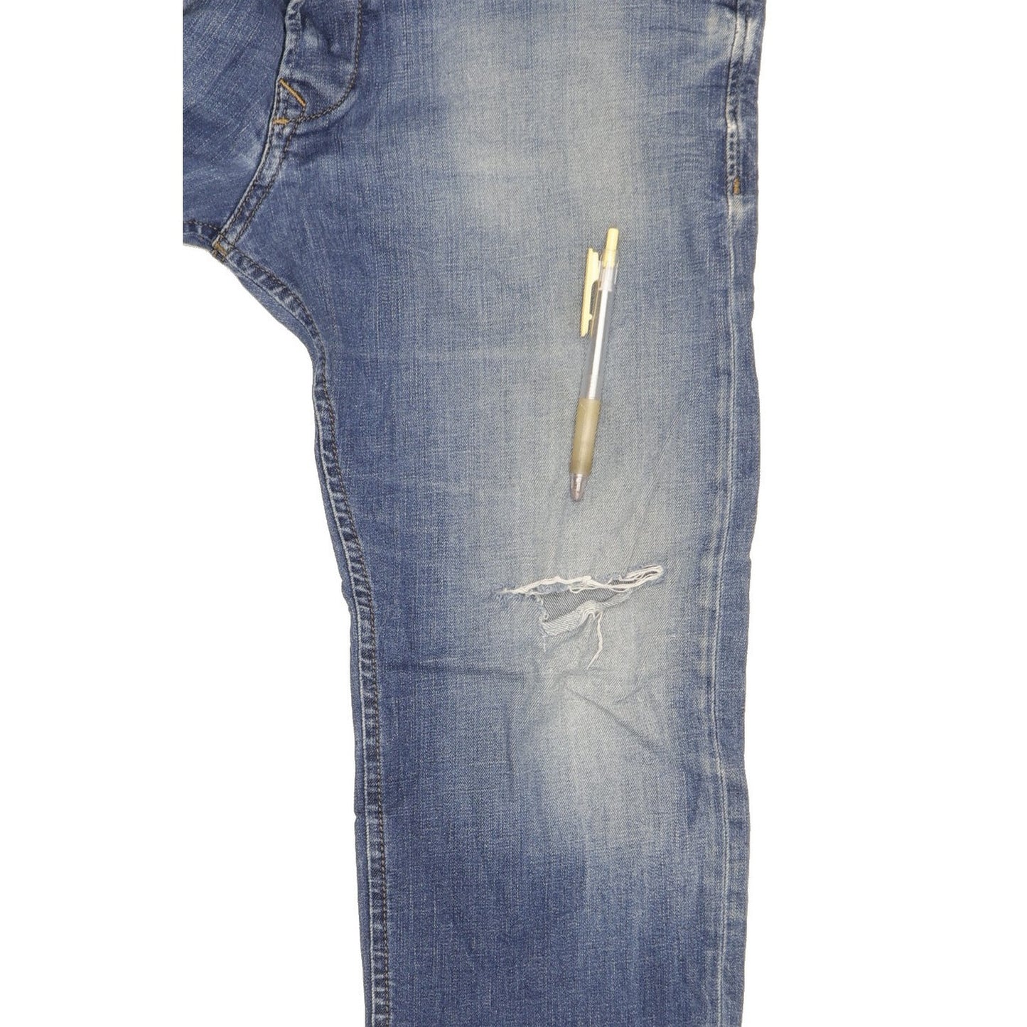Diesel Darron Men Blue Straight Regular Stretch Jeans W34 L30