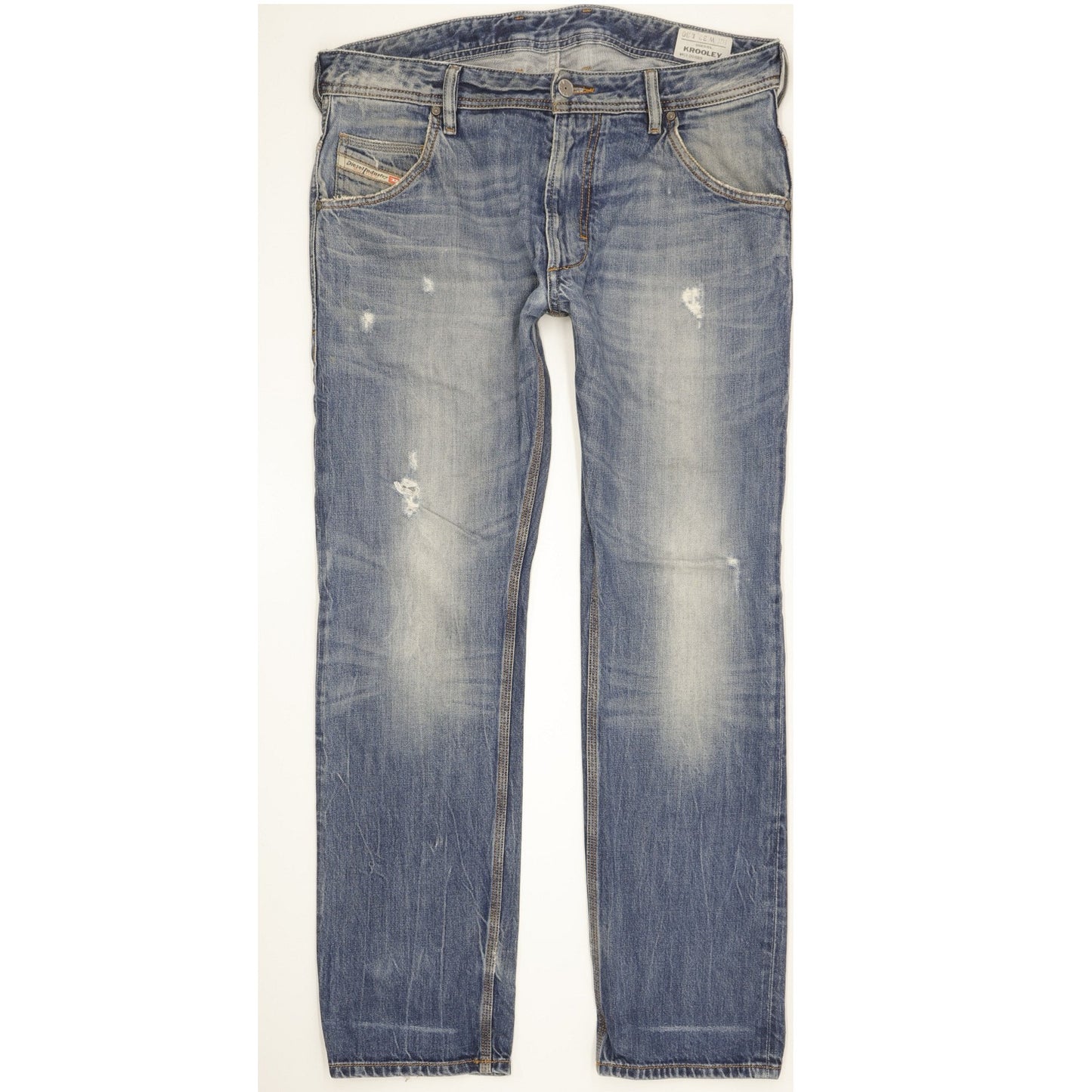 Diesel Krooley Men Blue Straight Regular Jeans W32 L30