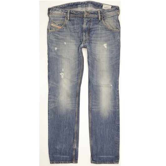 Diesel Krooley Men Blue Straight Regular Jeans W32 L30