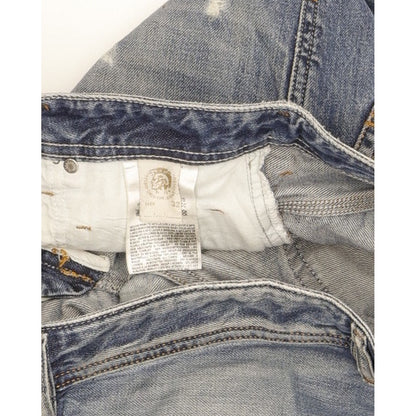 Diesel Krooley Men Blue Straight Regular Jeans W32 L30