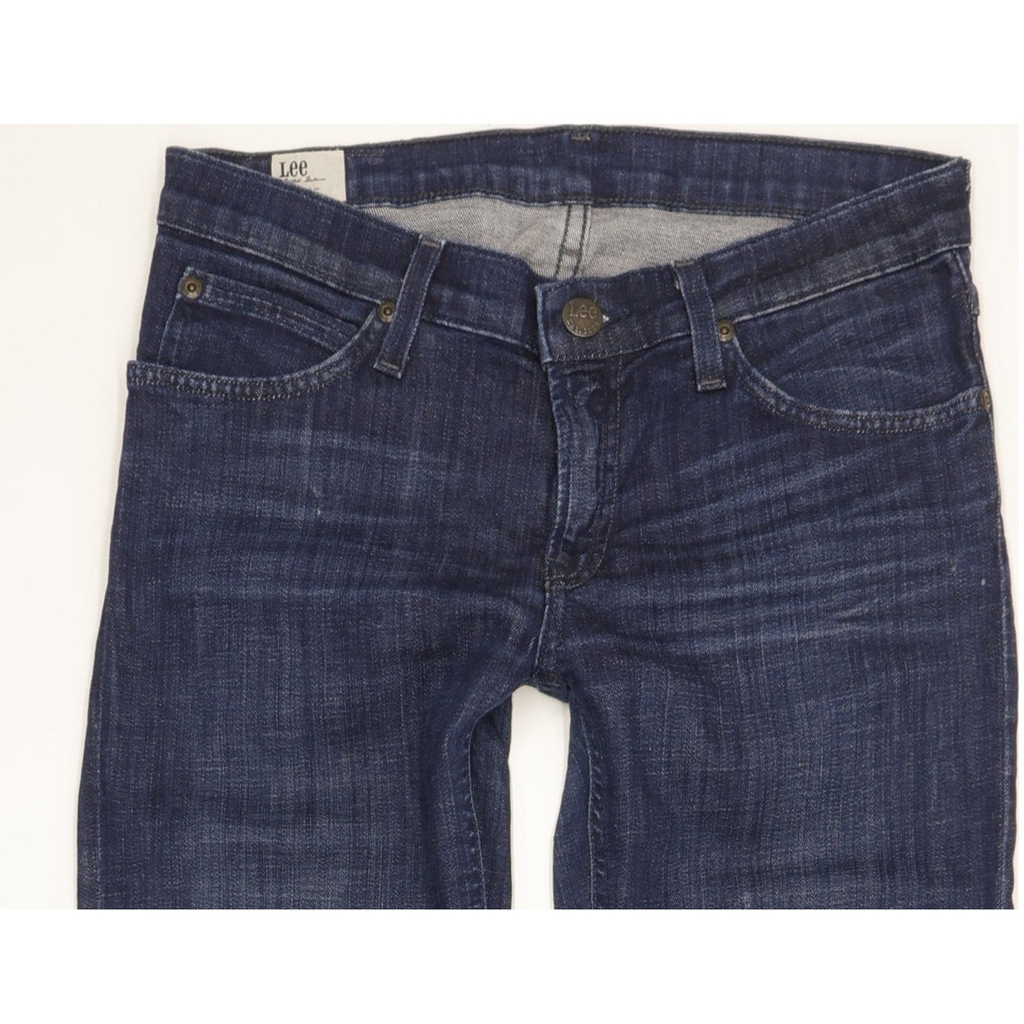 Lee Jade Women Blue Skinny Slim Stretch Jeans W28 L29