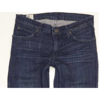 Lee Jade Women Blue Skinny Slim Stretch Jeans W28 L29