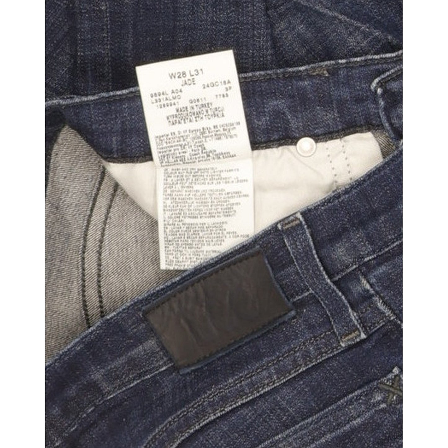 Lee Jade Women Blue Skinny Slim Stretch Jeans W28 L29
