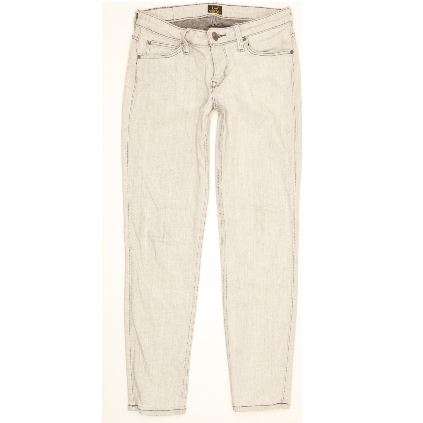 Lee Scarlett Women Grey Skinny Slim Stretch Jeans W26 L26