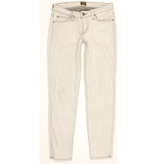 Lee Scarlett Women Grey Skinny Slim Stretch Jeans W26 L26