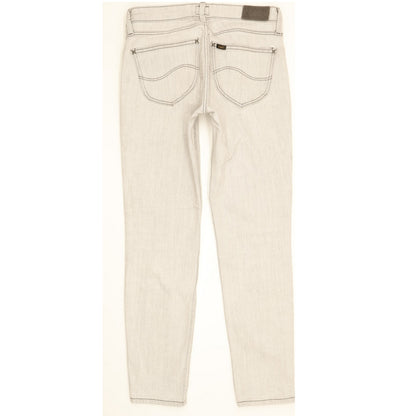 Lee Scarlett Women Grey Skinny Slim Stretch Jeans W26 L26
