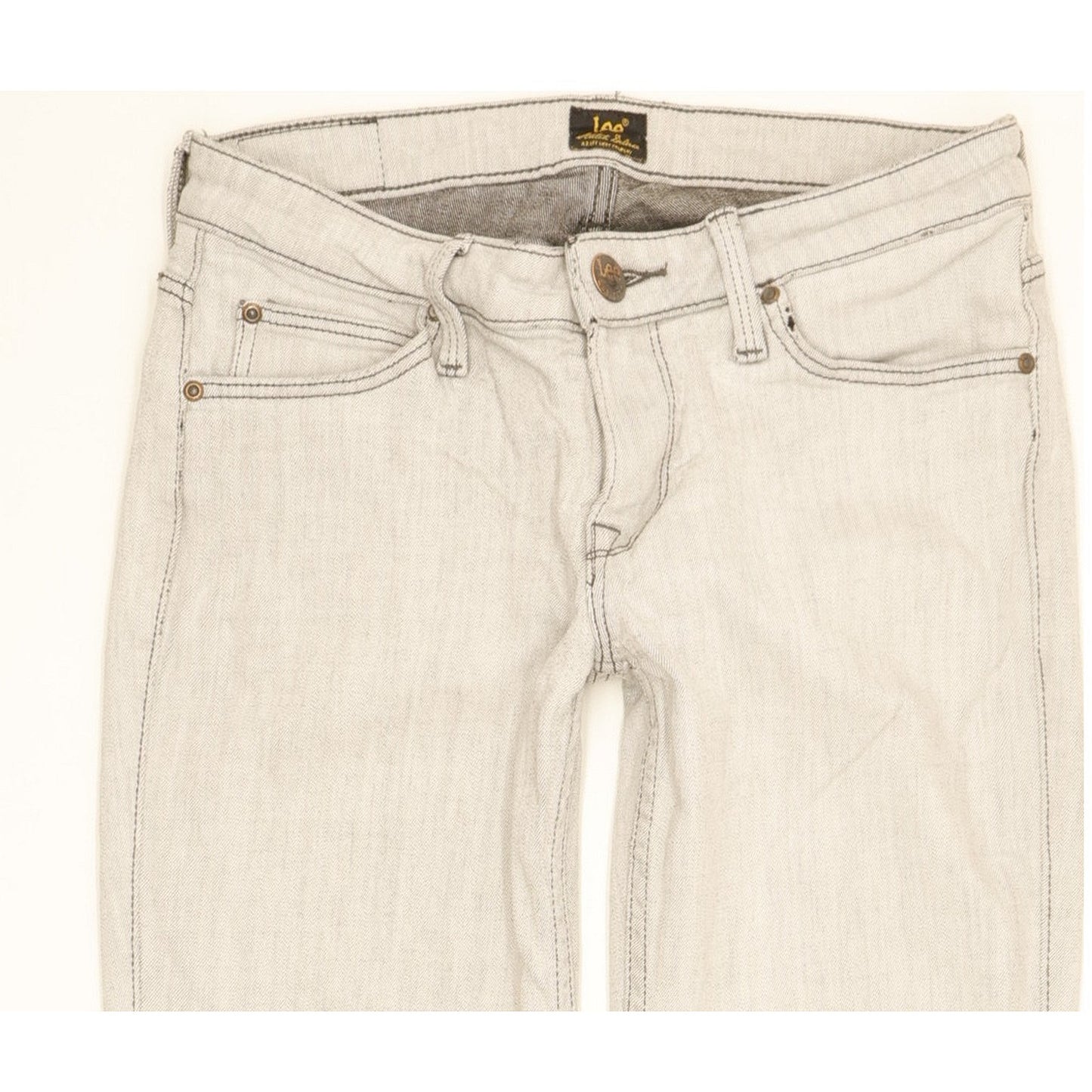 Lee Scarlett Women Grey Skinny Slim Stretch Jeans W26 L26