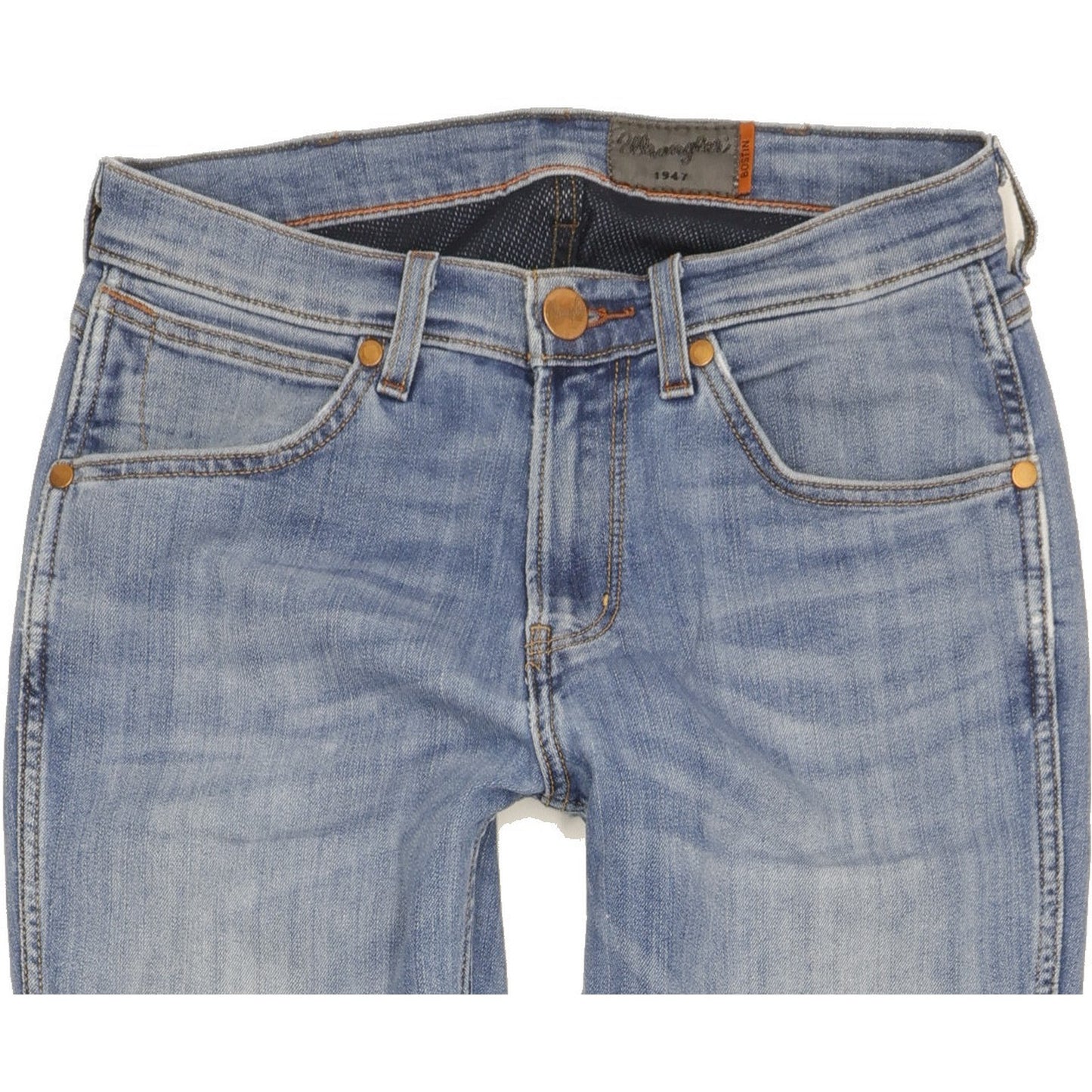 Wrangler Bostin Men Blue Skinny Slim Stretch Jeans W29 L32