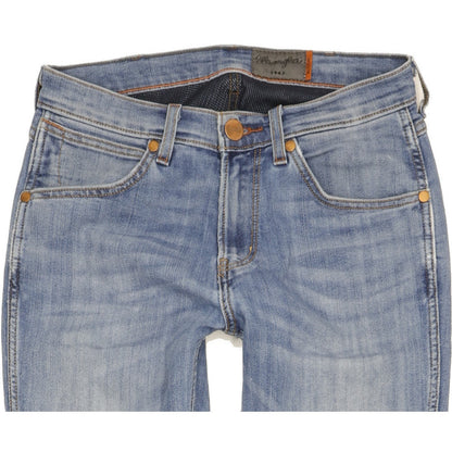 Wrangler Bostin Men Blue Skinny Slim Stretch Jeans W29 L32