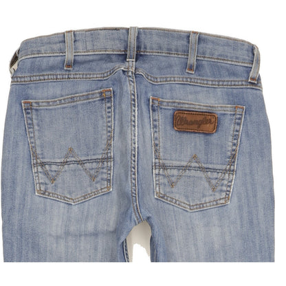 Wrangler Bostin Men Blue Skinny Slim Stretch Jeans W29 L32
