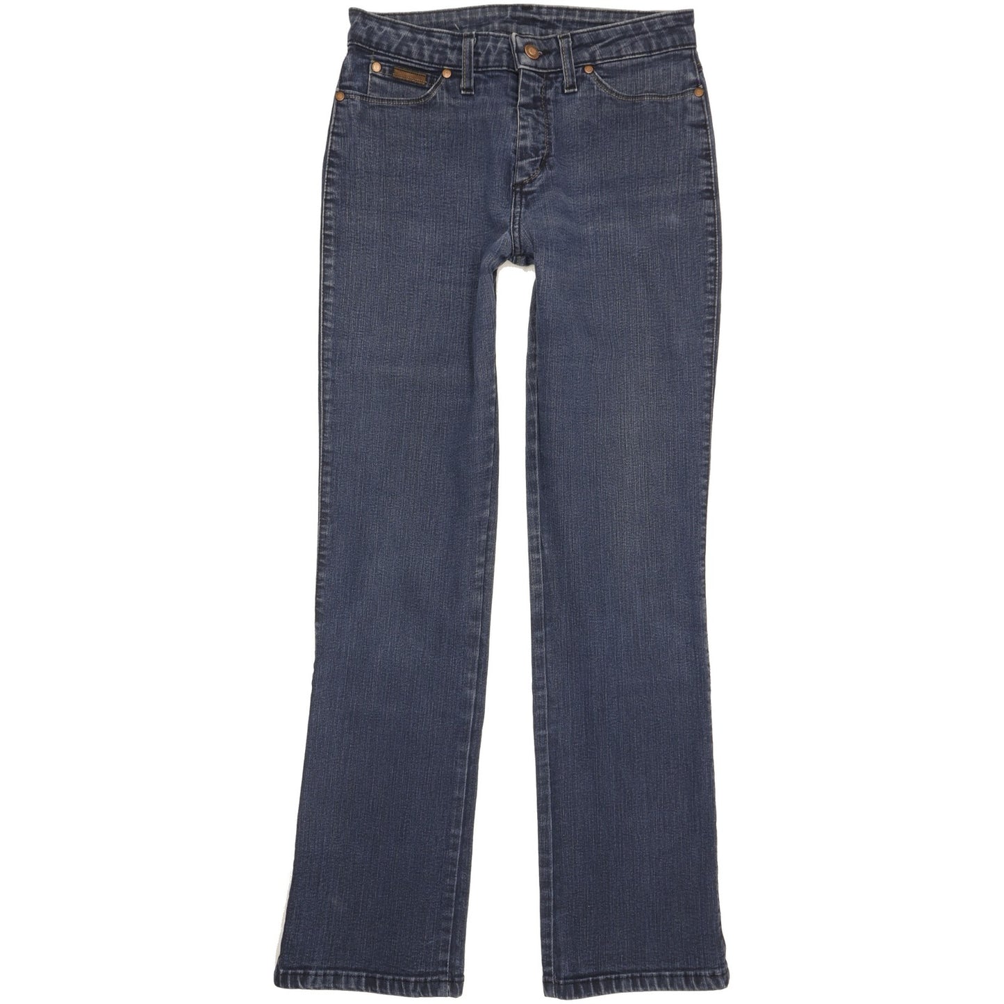 Wrangler Curved Women Blue Bootcut Slim Stretch Jeans W29 L31