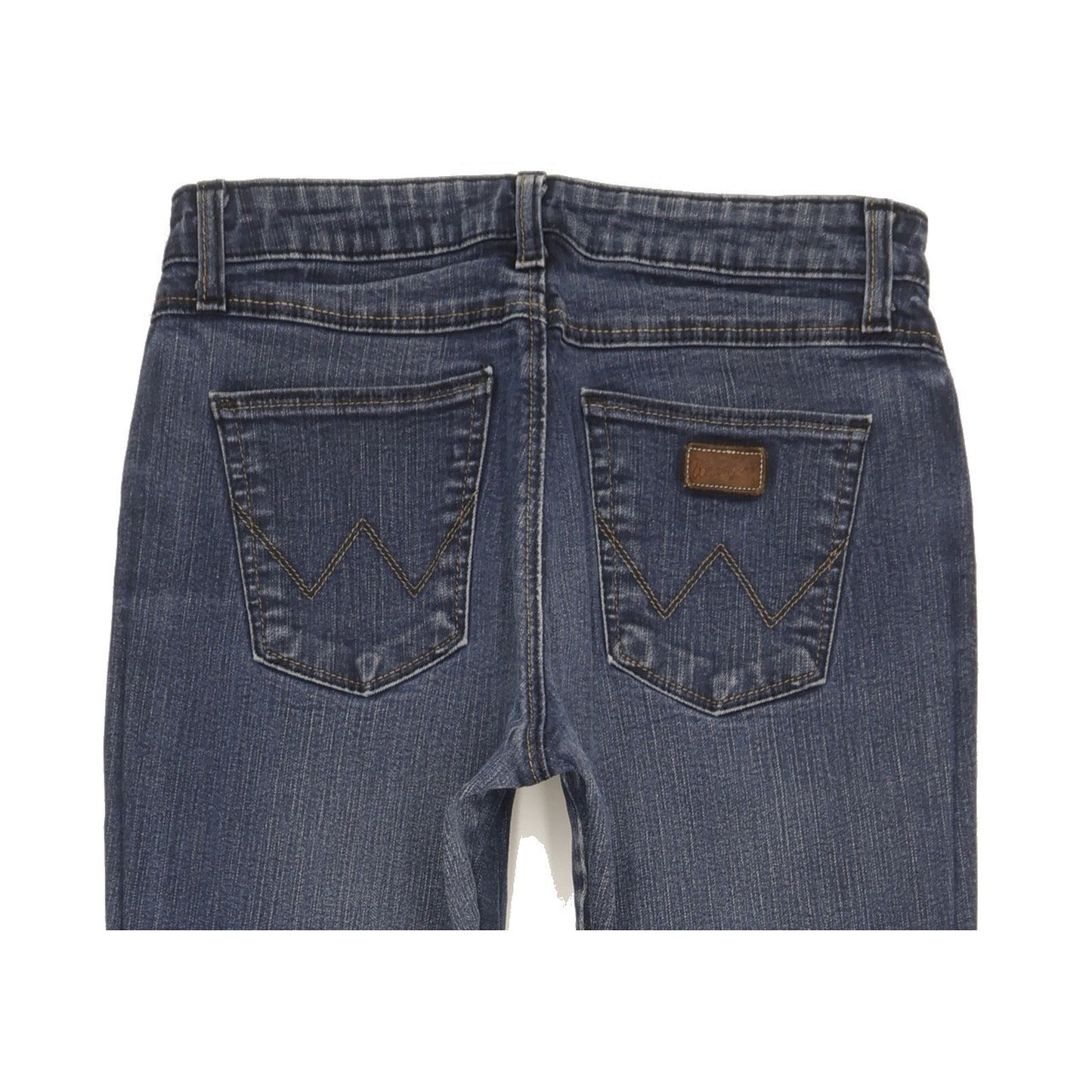 Wrangler Curved Women Blue Bootcut Slim Stretch Jeans W29 L31