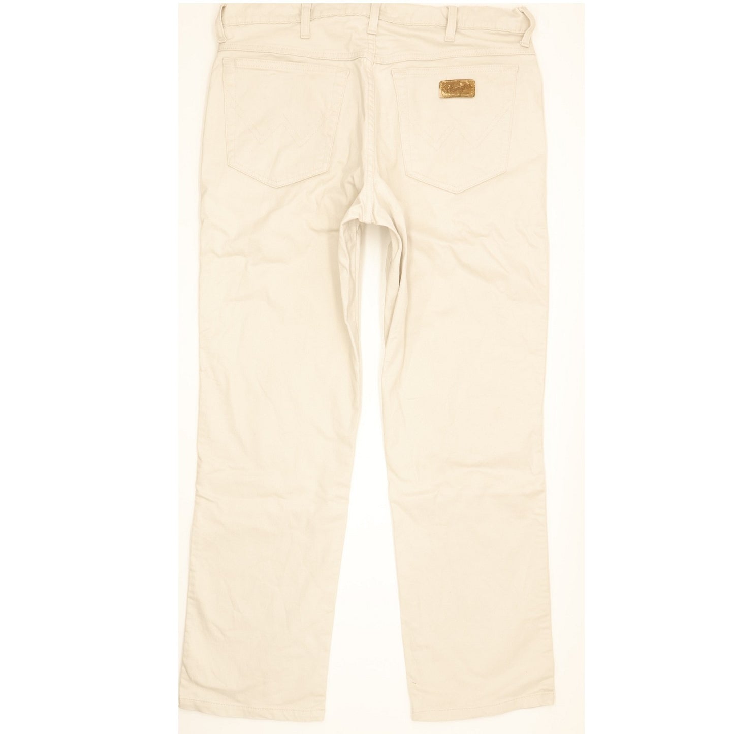 Wrangler Texas Men Beige Straight Regular Stretch Jeans W34 L29