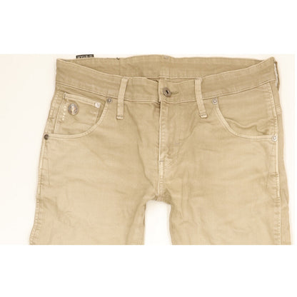 G-Star Arc 3D Men Beige Tapered Slim Stretch Jeans W31 L30