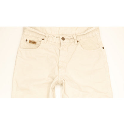 Wrangler Utah Men Beige Tapered Relaxed Jeans W31 L31