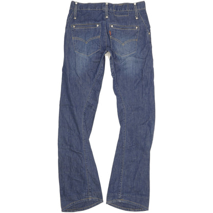 Levi's Engineering Type 6 Men Blue Straight Regular Stretch Jeans W29 L32