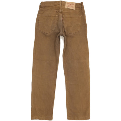 Levi's 501 Made in USA Men Brown Straight Regular Jeans W31 L28