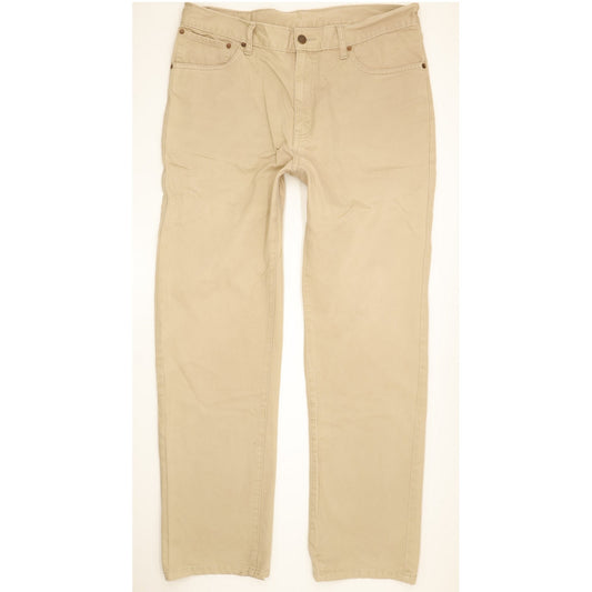 Levi's 751 Men Beige Straight Regular Jeans W36 L31