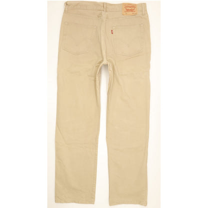 Levi's 751 Men Beige Straight Regular Jeans W36 L31